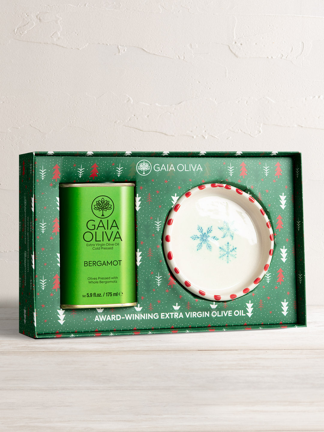 Bergamot Olive Oil & Ceramic Dipping Dish Gift Set