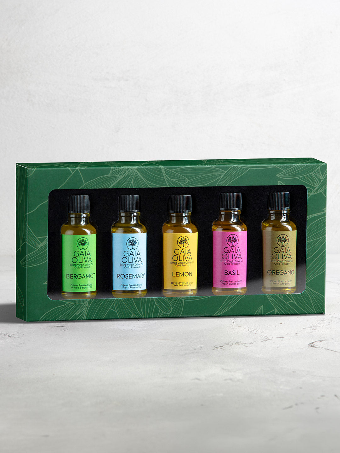 Co-Milled Flavored Olive Oil Mini Gift Set - Gourmet - 5x20 ml