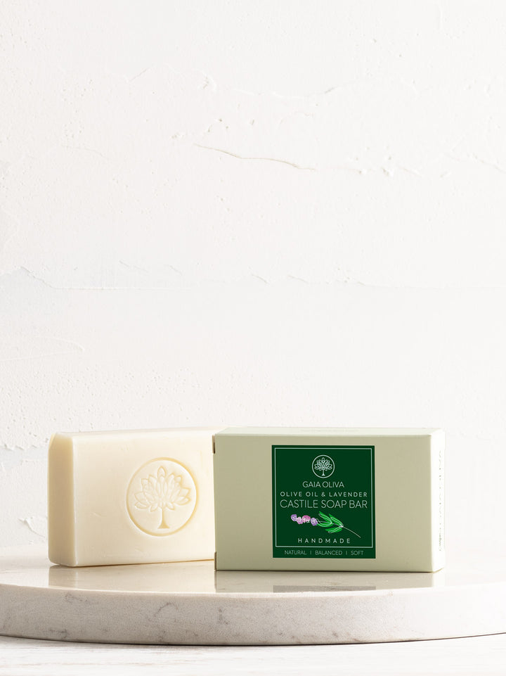 Castile Soap Bar Olive Oil & Lavender Handmade 100 g